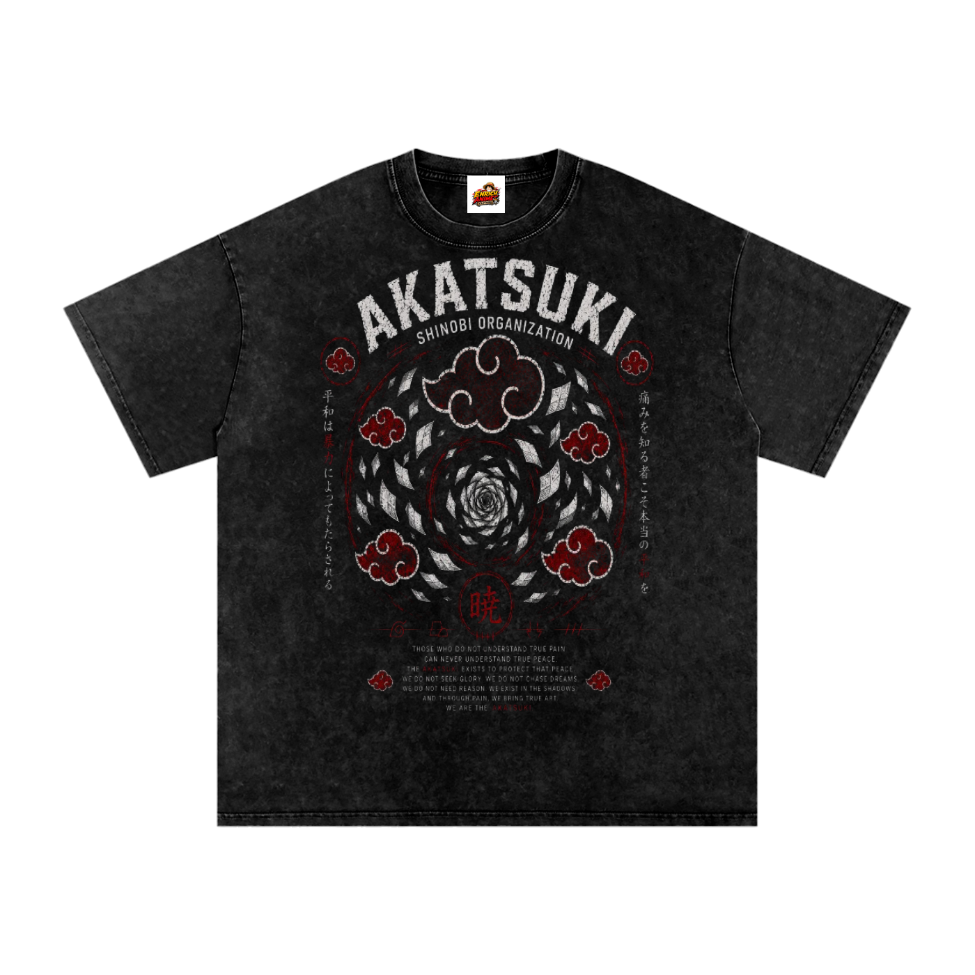 KONAN AKATSUKI SHINOBI ORGANIZATION NARUTO OVERSIZED T SHIRT