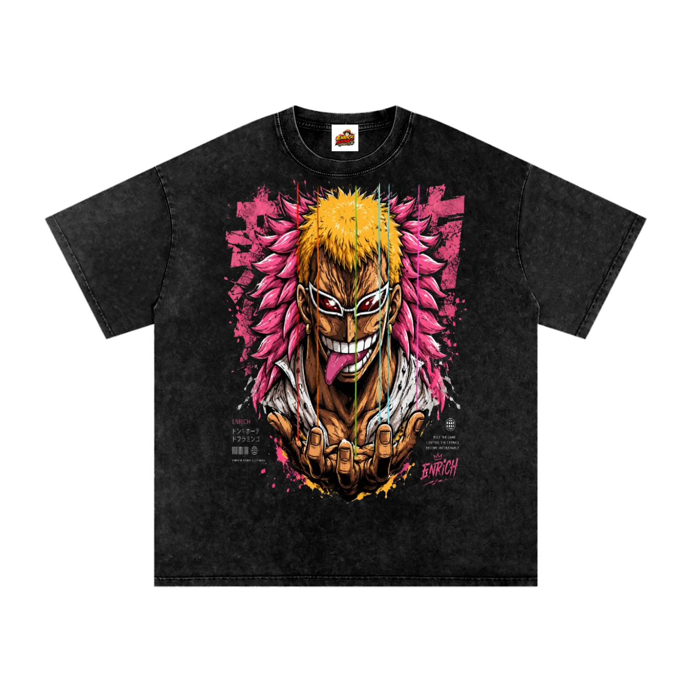 DONQUIXOTE DOFLAMINGO ONE PIECE OVERSIZED T SHIRT