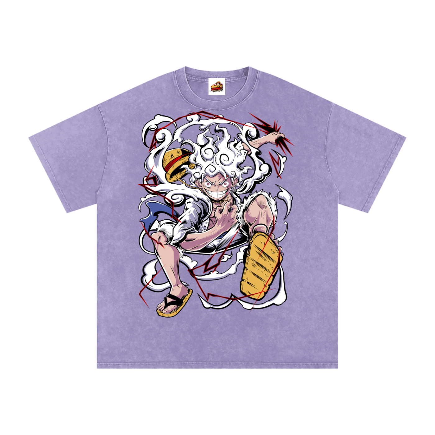 GEAR 5 MONKEY D. LUFFY ONE PIECE OVERSIZED T SHIRT