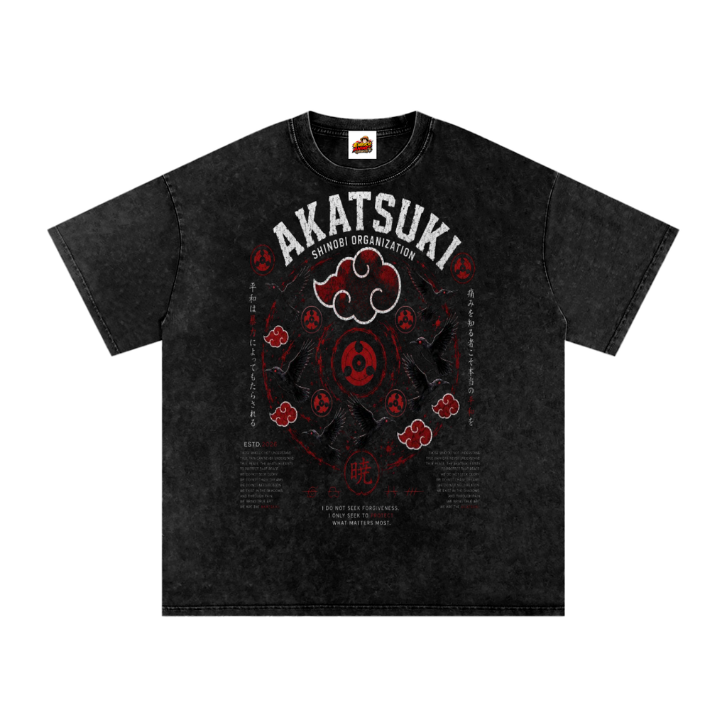 ITACHI UCHIHA AKATSUKI ORGAINZATION NARUTO OVERSIZED T SHIRT