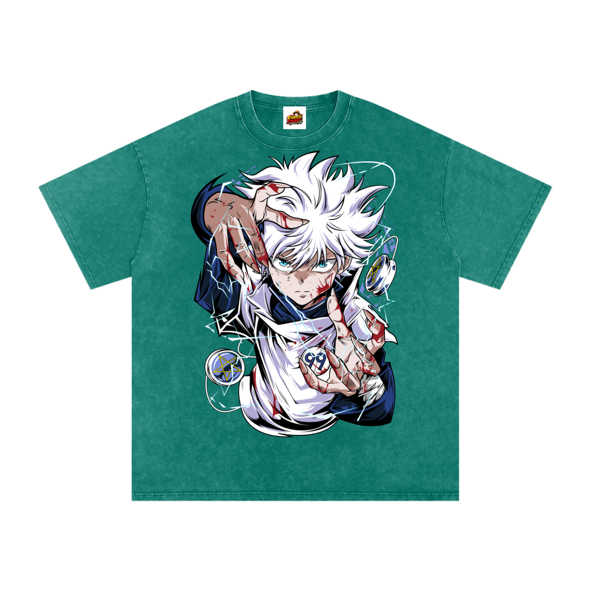 KILLUA ZOLDYCK HUNTER x HUNTER OVERSIZED T SHIRT