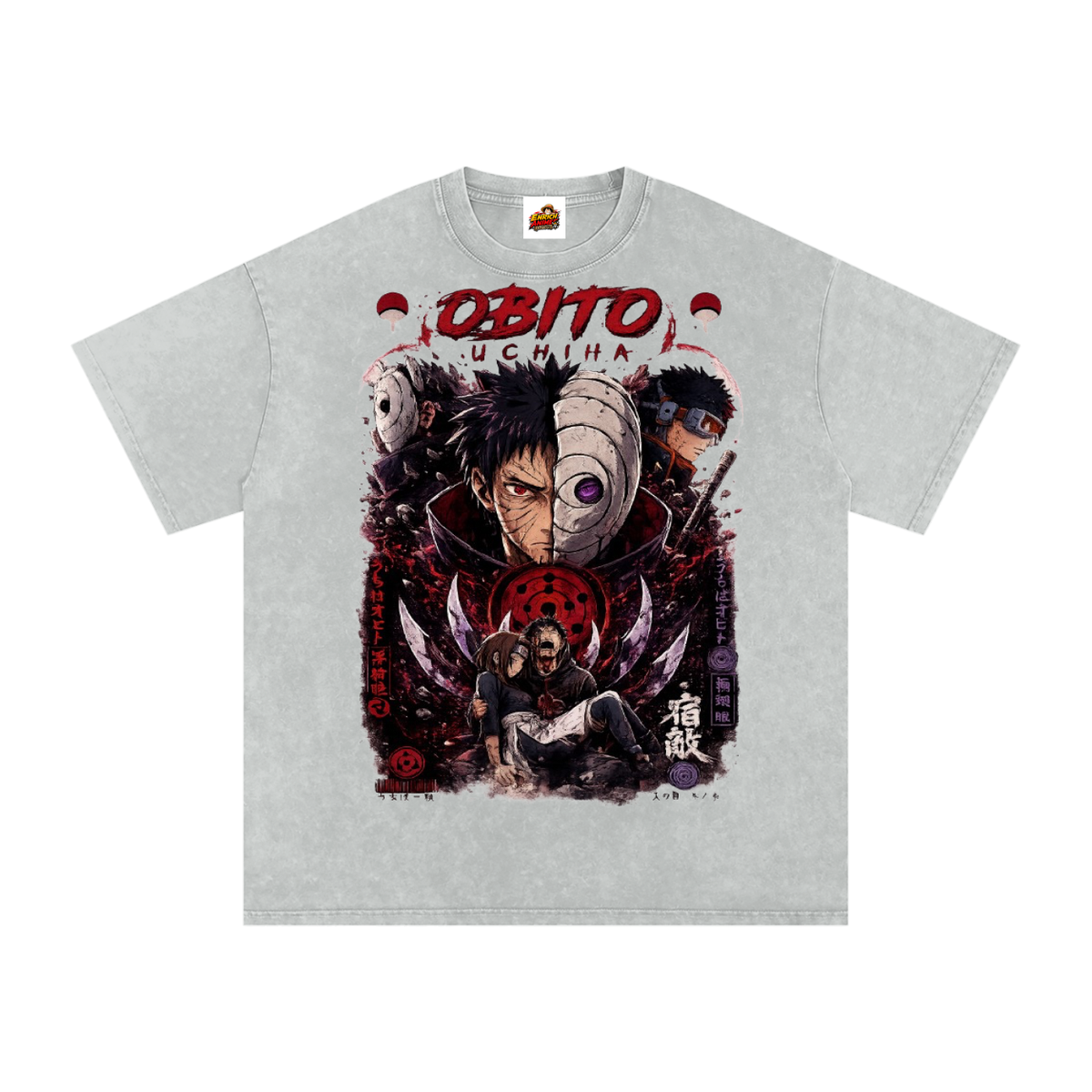 OBITO UCHIHA NARUTO OVERSIZED T SHIRT