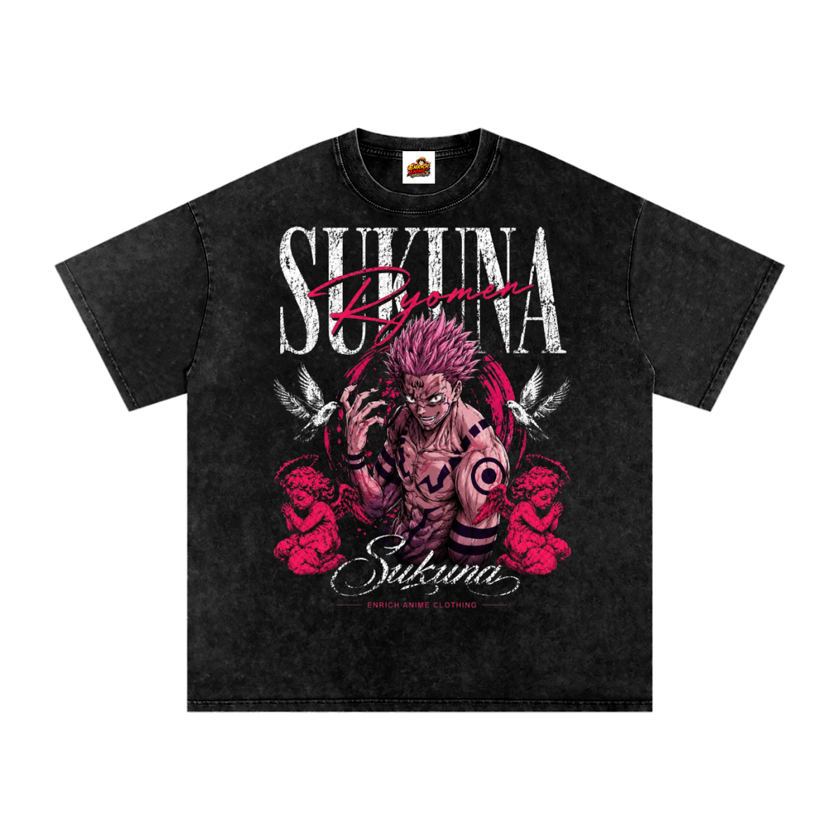 SUKUNA KING OF CURSES JJK OVERSIZDED T SHIRT