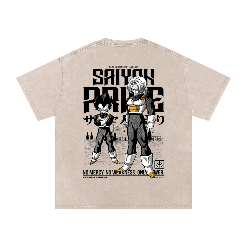 SAIYAN PRIDE DRAGONBALL Z OVERSIZED T SHIRT