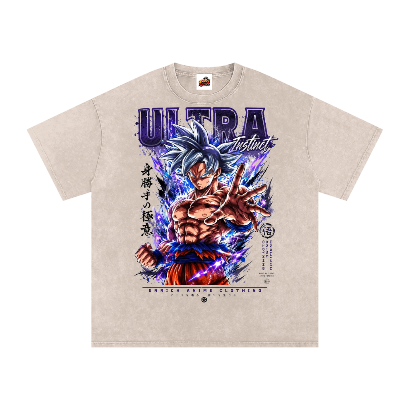 ULTRA INSTINCT GOKU DRAGONBALL Z OVERSIZED T SHIRT