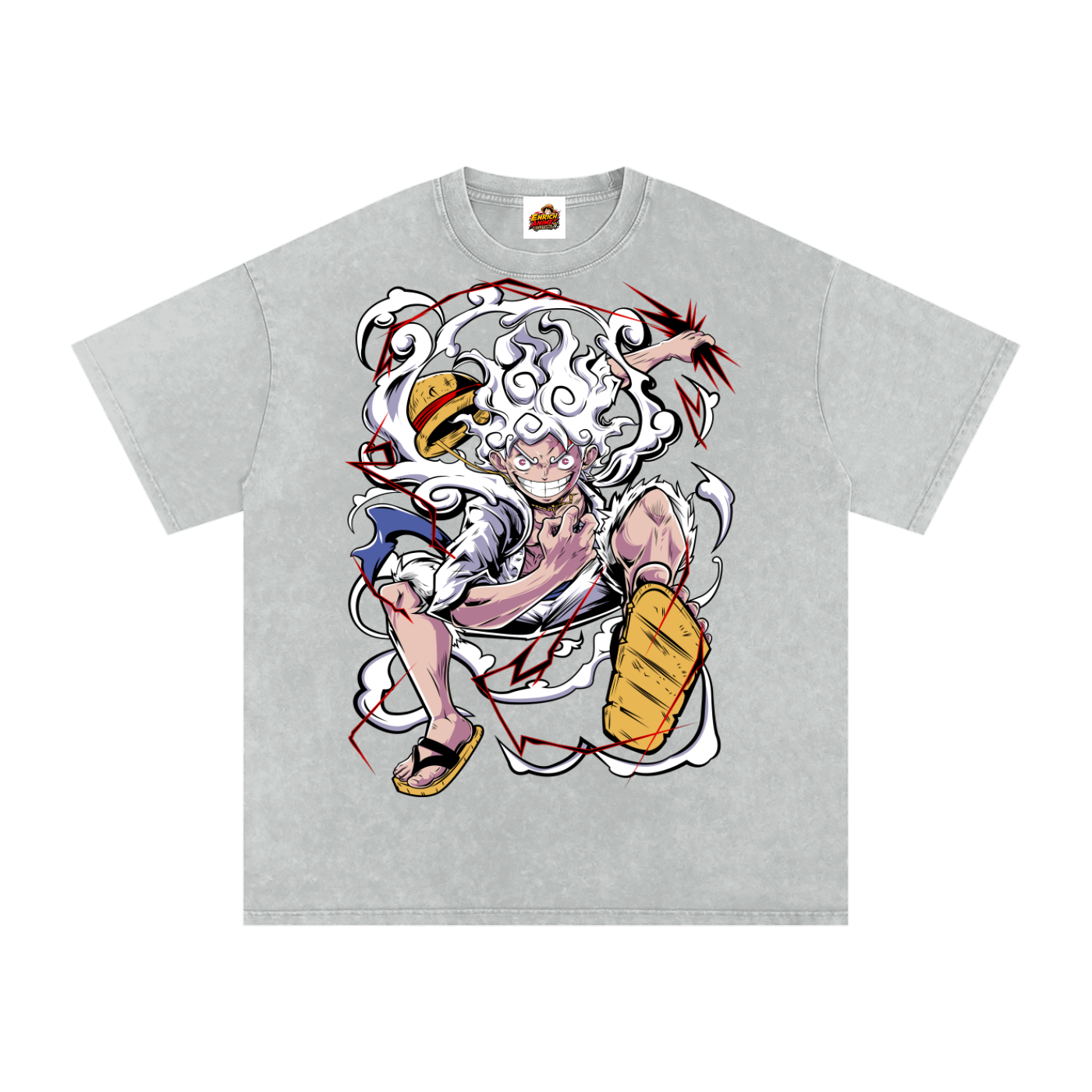GEAR 5 MONKEY D. LUFFY ONE PIECE OVERSIZED T SHIRT