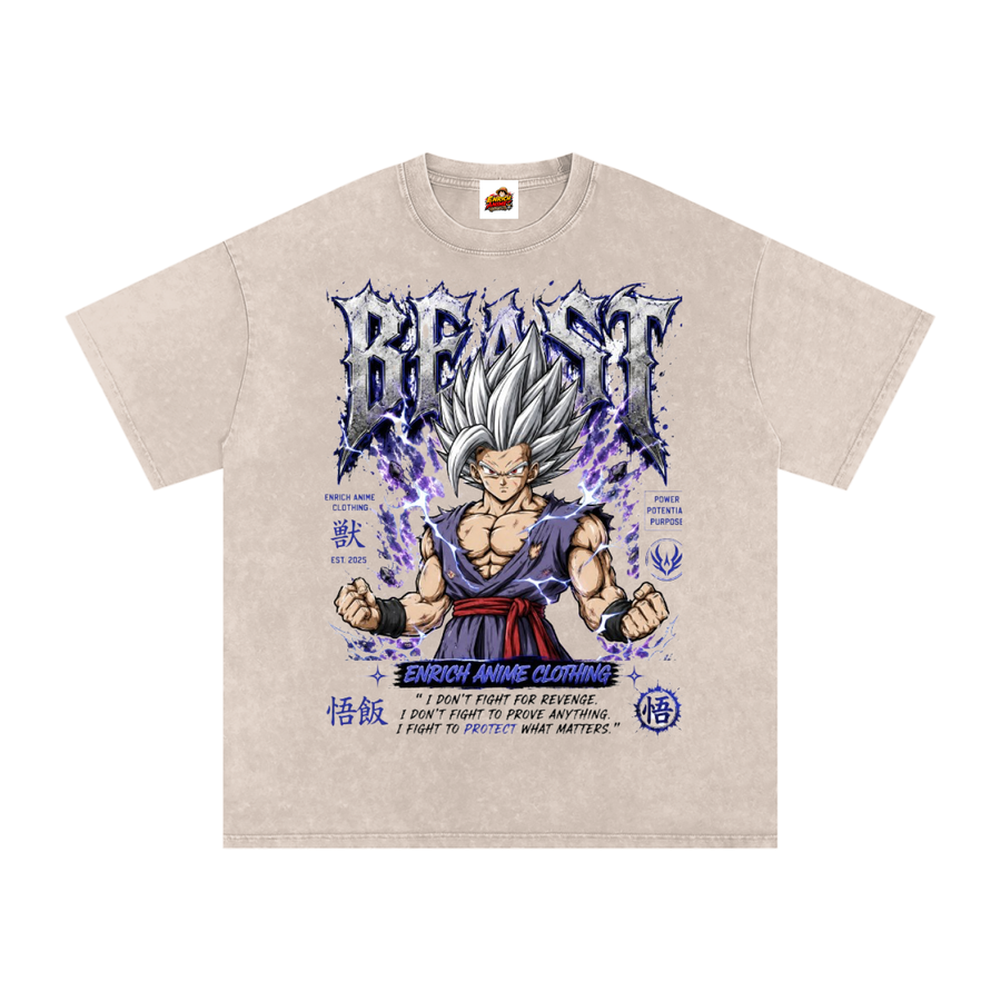 BEAST GOHAN DRAGONBALL Z OVERSIZED T SHIRT