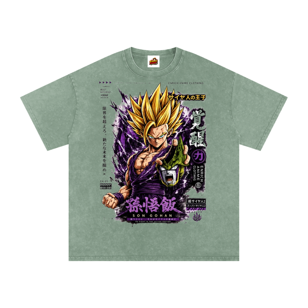 SSJ2 GOHAN DRAGONBALL Z OVERSIZED T SHIRT