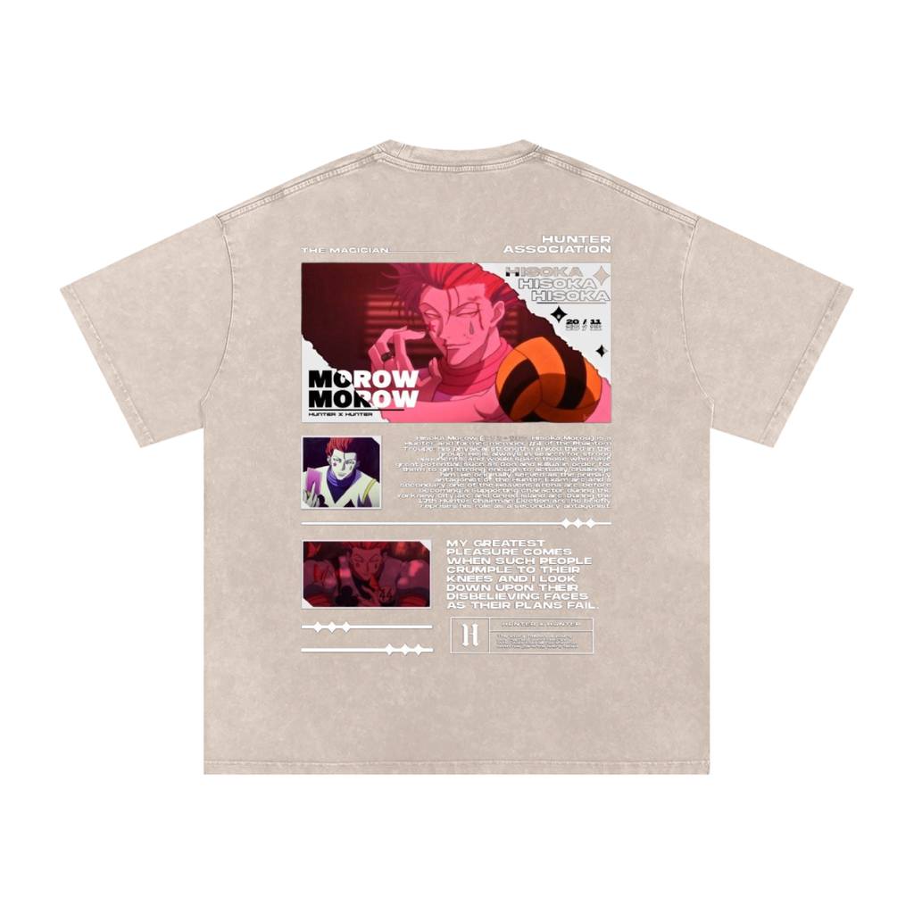 HISOKA MOROW HUNTER x HUNTER OVERSIZED T SHIRT