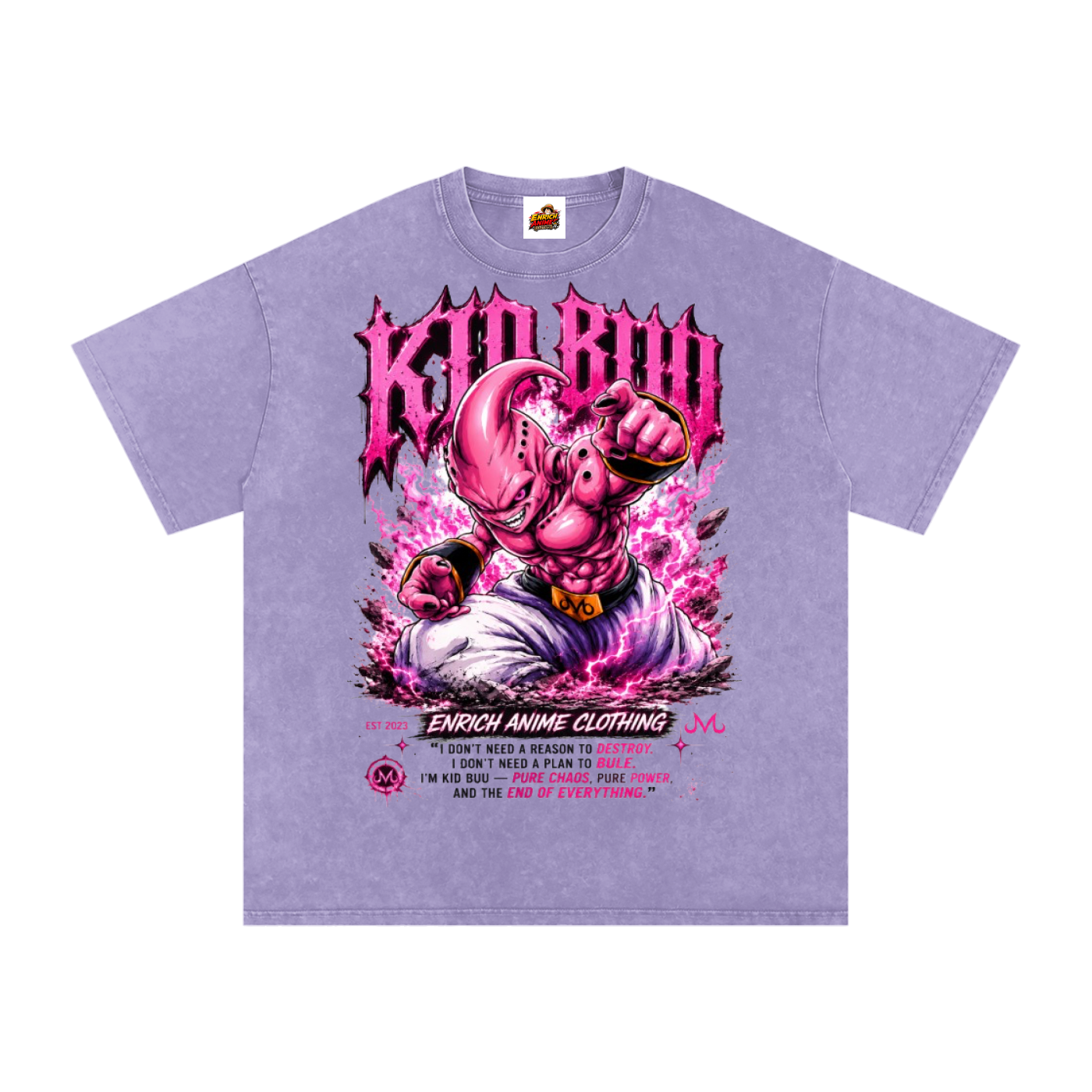 KID BUU DRAGONBALL Z OVERSIZED T SHIRT
