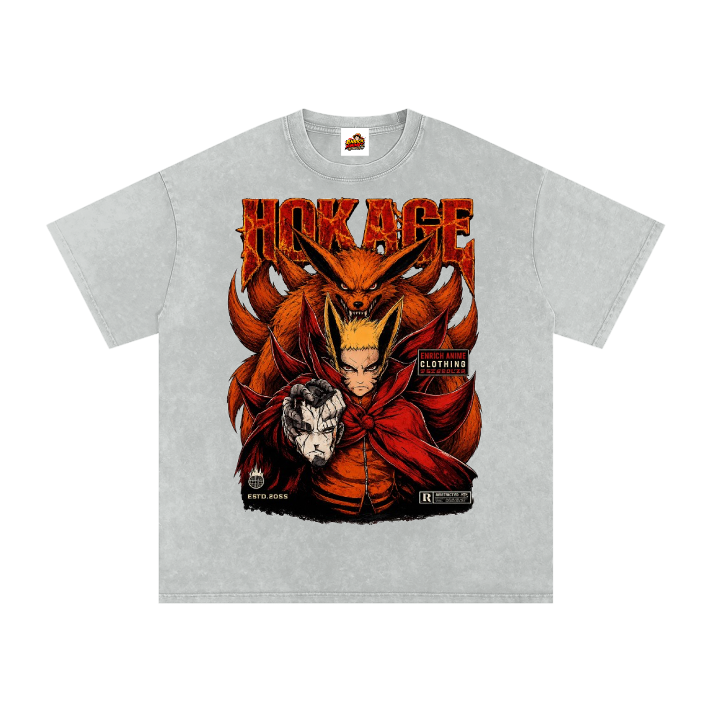 NARUTO UZUMAKI HOKAGE OVERSIZED T SHIRT