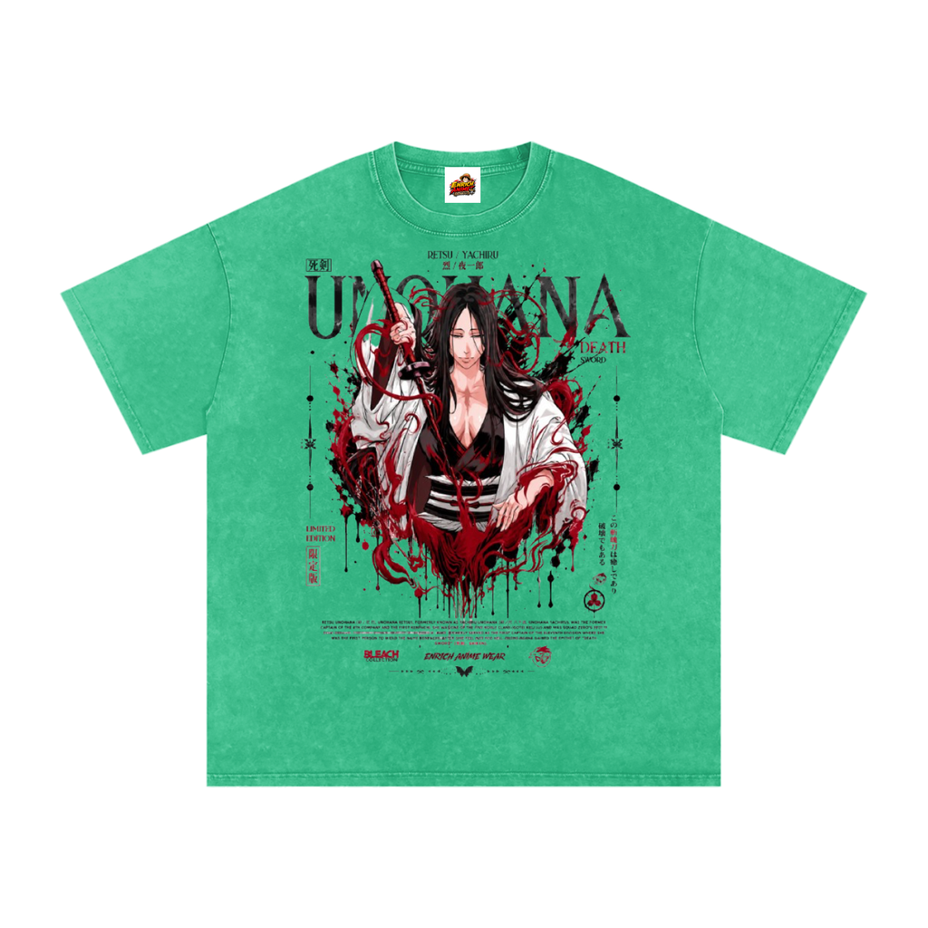 RETSU UNOHANA BANKAI BLEACH OVERSIZED T SHIRT