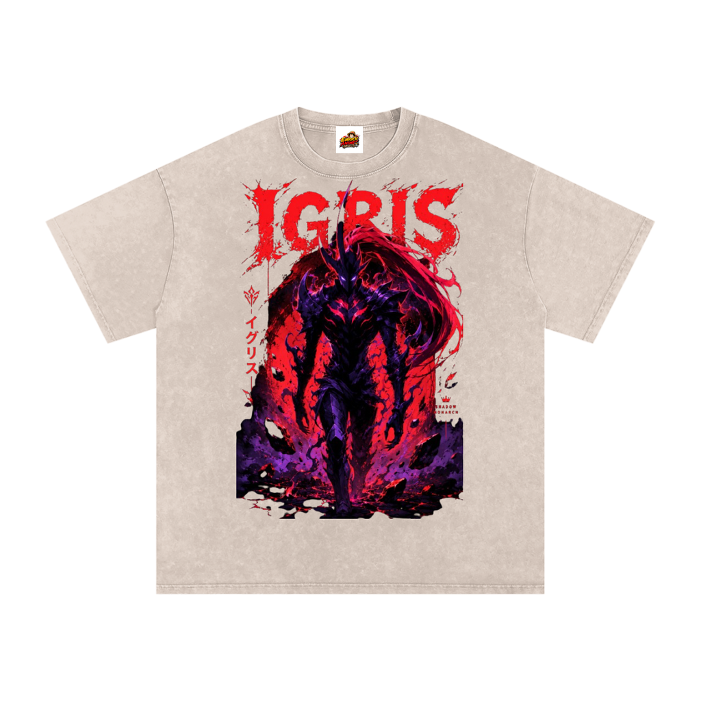 IGRIS THE BLOODRED SOLO LEVELING OVERSIZED T SHIRT