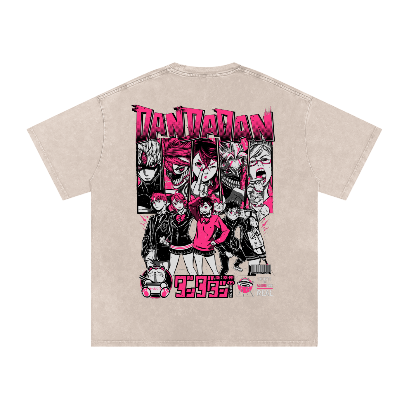 DAN DA DAN OVERSIZED T SHIRT