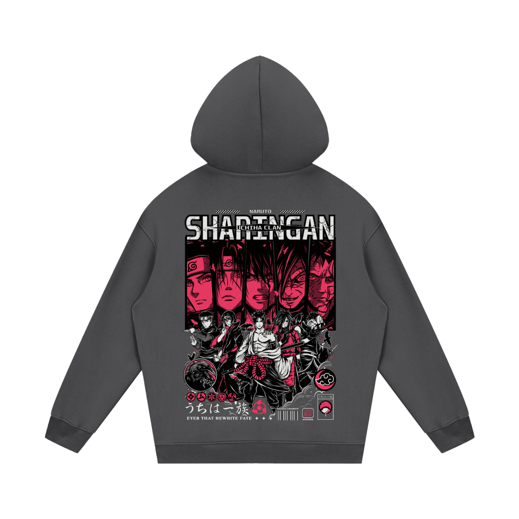 UCHIHA CLAN CROW NARUTO UNISEX HOODIE