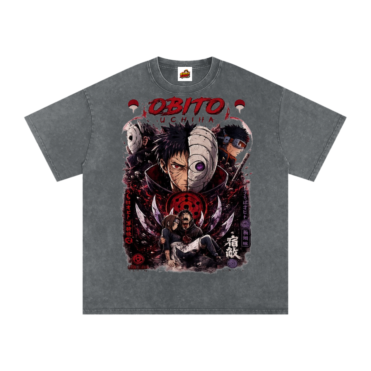 OBITO UCHIHA NARUTO OVERSIZED T SHIRT
