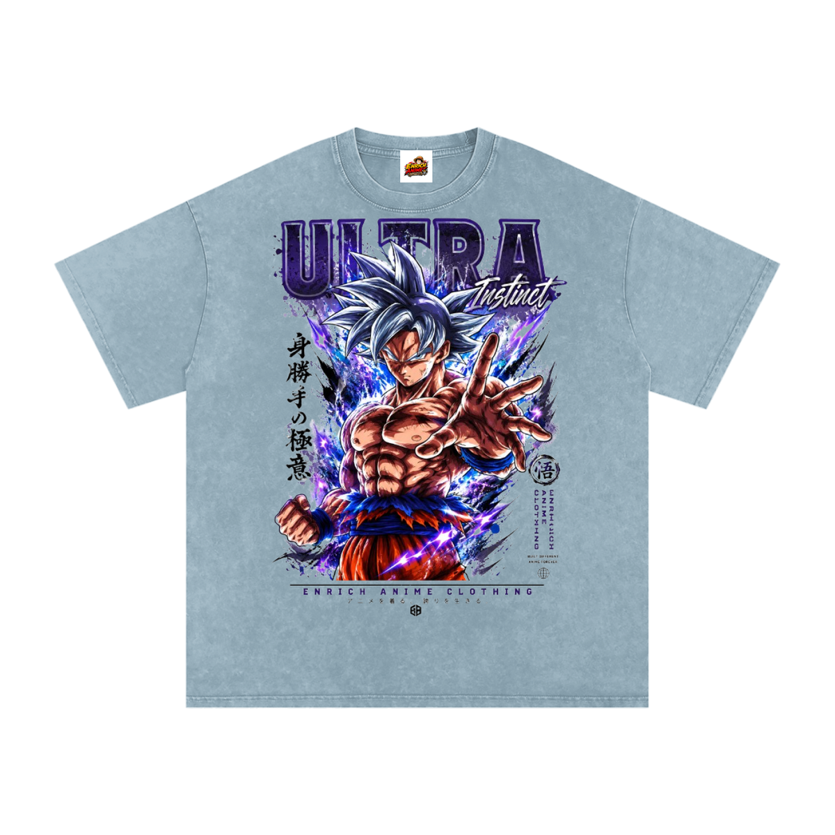 ULTRA INSTINCT GOKU DRAGONBALL Z OVERSIZED T SHIRT