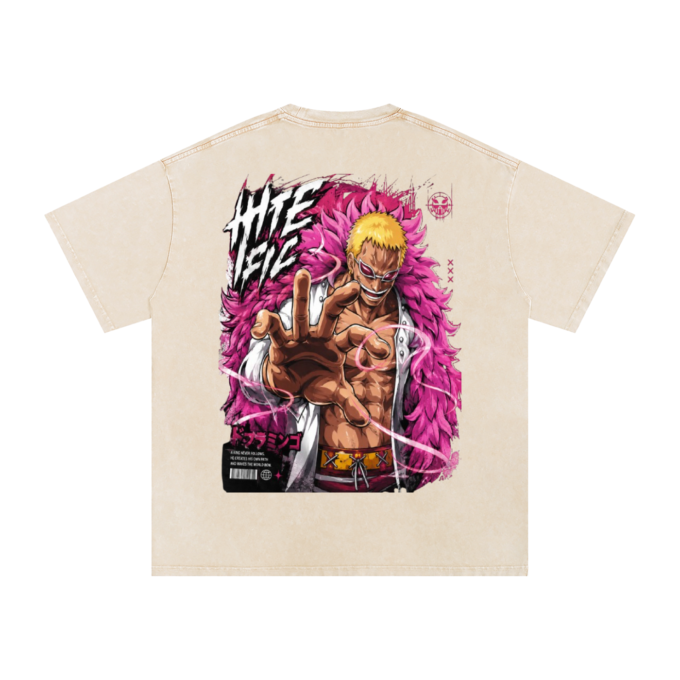 DONQUIXOTE DOFLAMINGO ONE PIECE OVERSIZED T SHIRT
