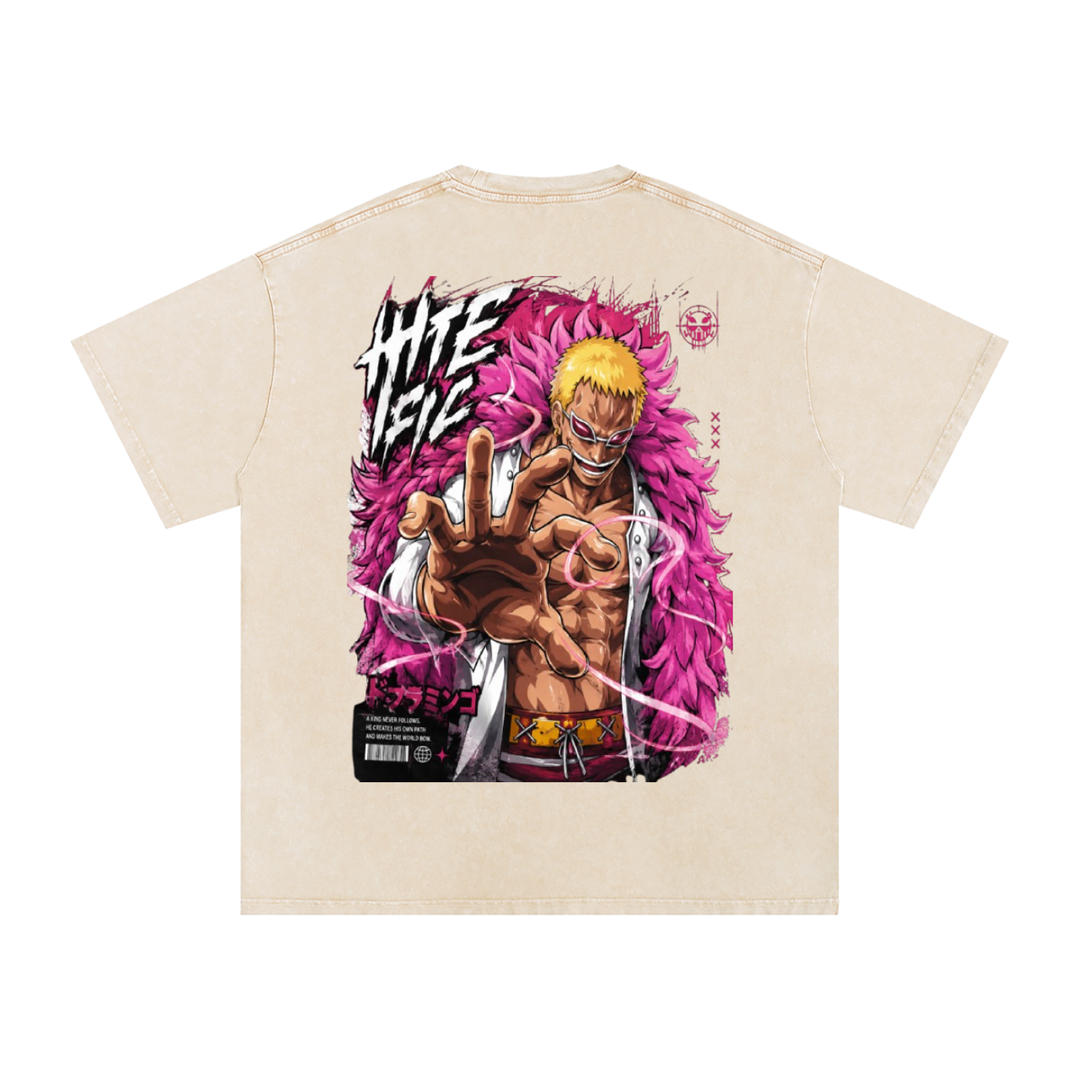 DONQUIXOTE DOFLAMINGO ONE PIECE OVERSIZED T SHIRT