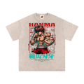 BAKI HANMA FIGHTING STANCE OVERSIZED T SHIRT
