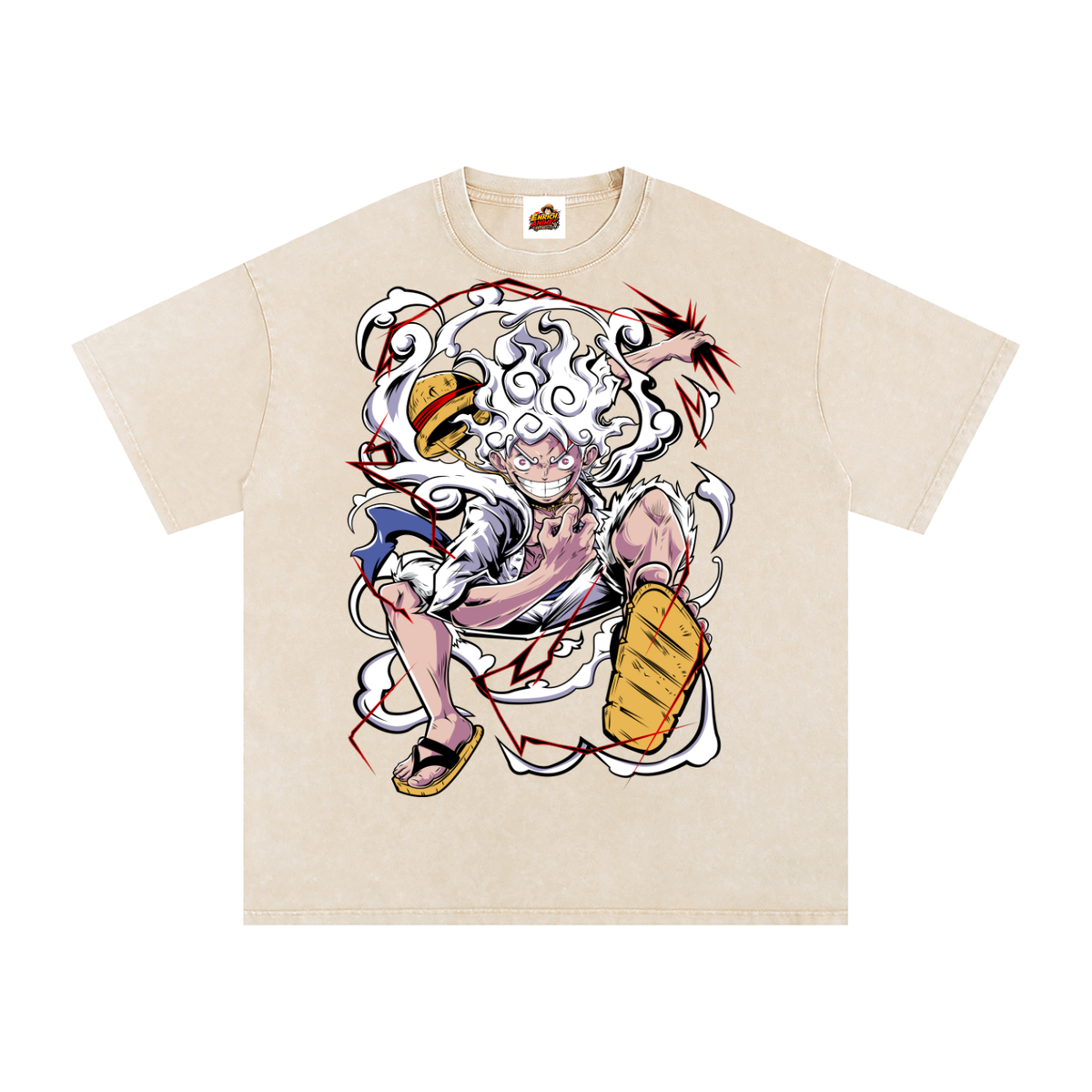 GEAR 5 MONKEY D. LUFFY ONE PIECE OVERSIZED T SHIRT
