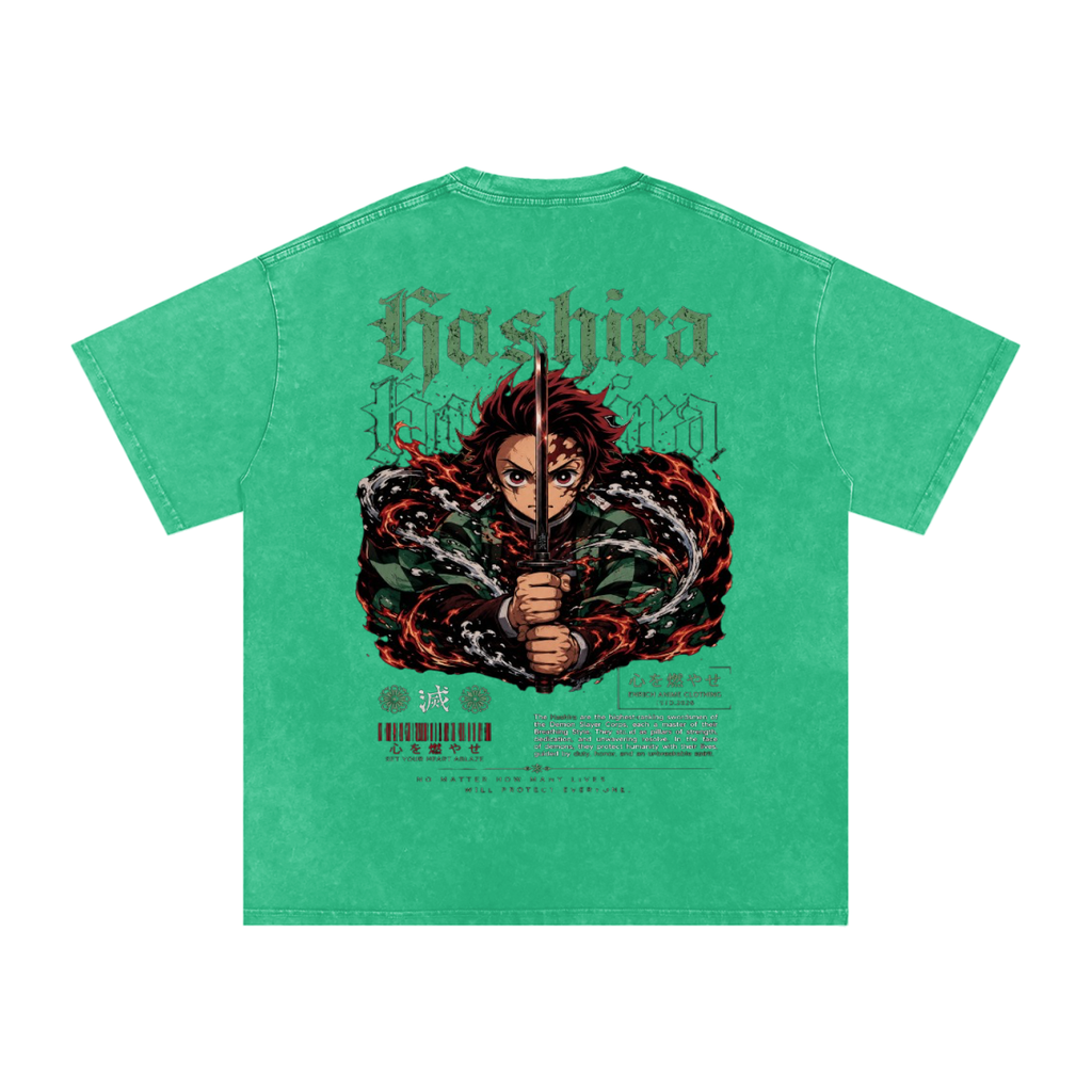 TANJIRO KAMADO DEMON SLAYER OVERSIZED T SHIRT