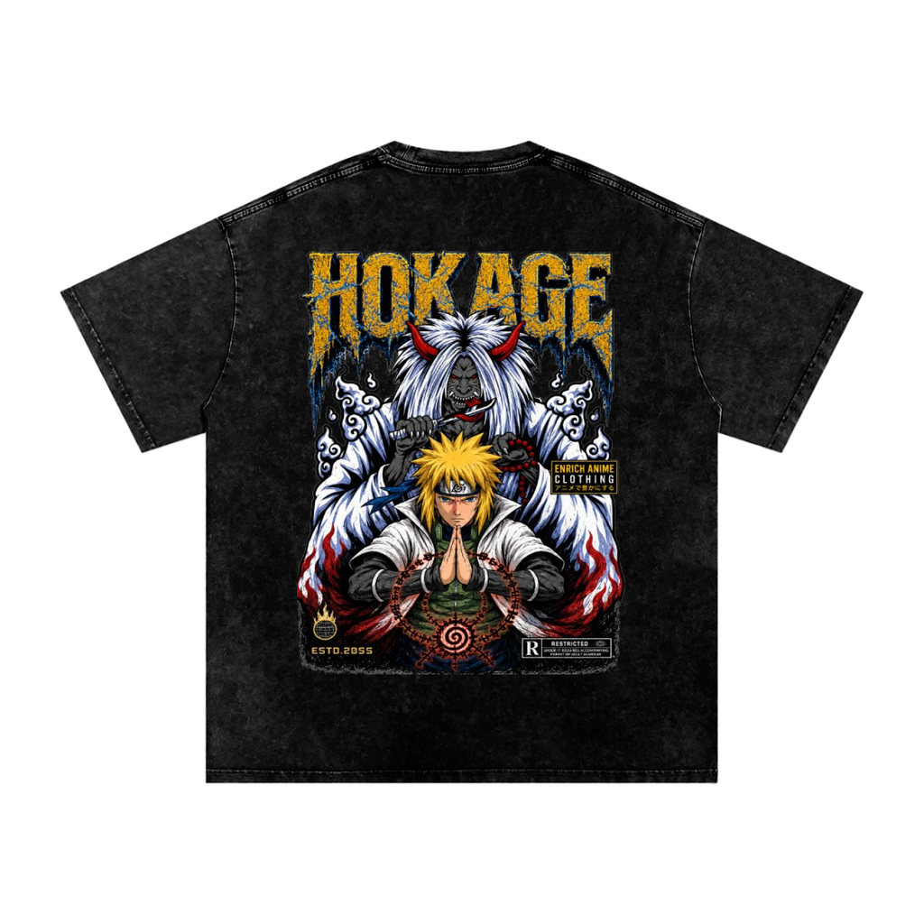 MINATO NAIMKAZE 4TH HOKAGE NARUTO OVERSIZED T SHIRT