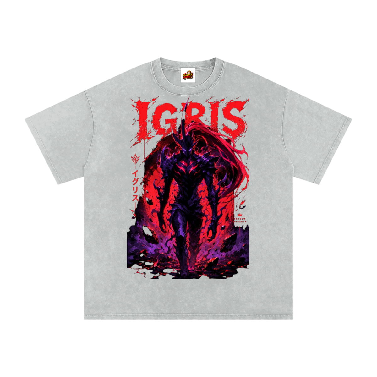 IGRIS THE BLOODRED SOLO LEVELING OVERSIZED T SHIRT