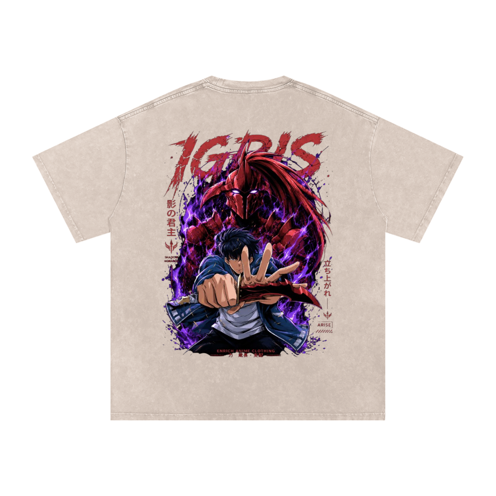IGRIS THE BLOODRED SOLO LEVELING OVERSIZED T SHIRT