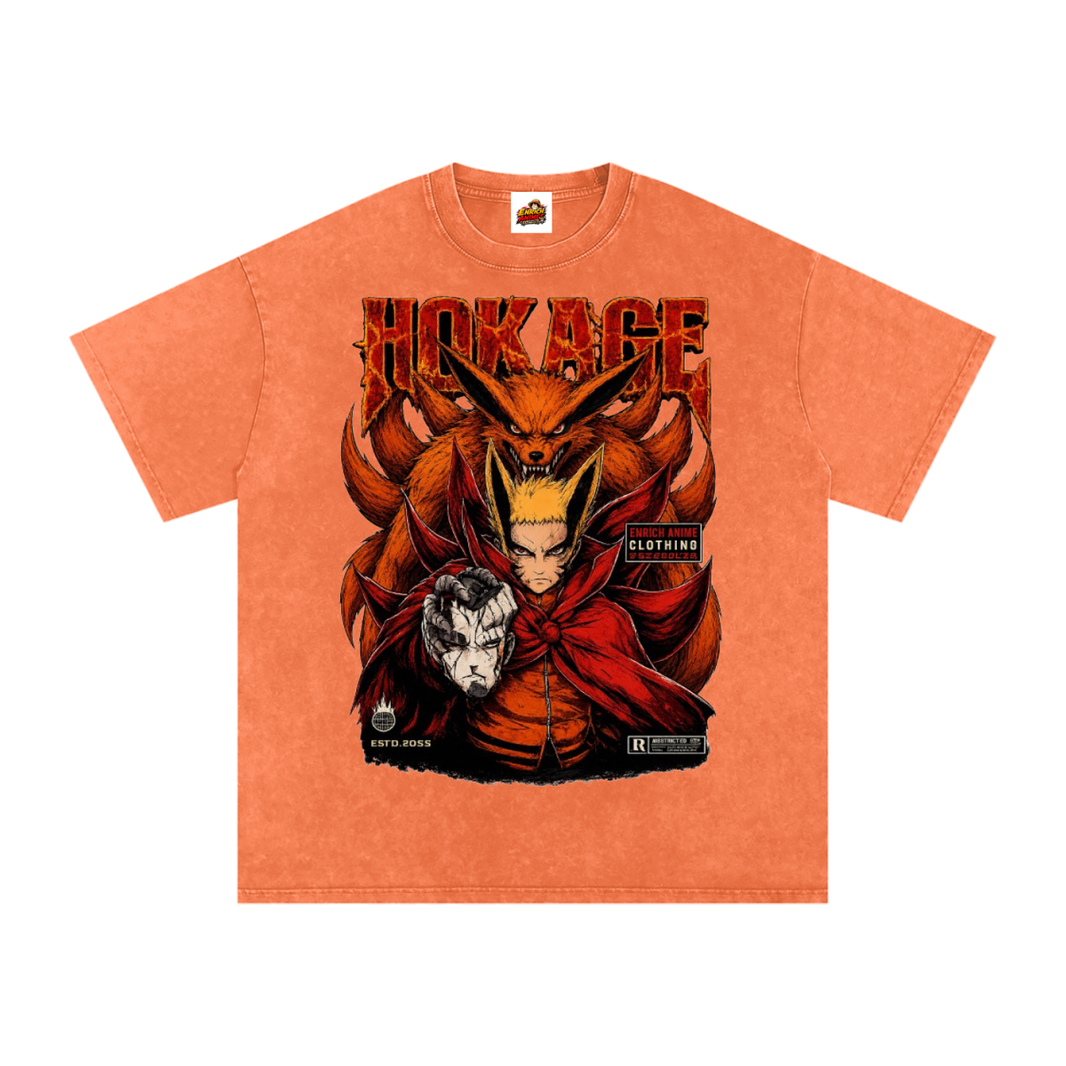 NARUTO UZUMAKI HOKAGE OVERSIZED T SHIRT
