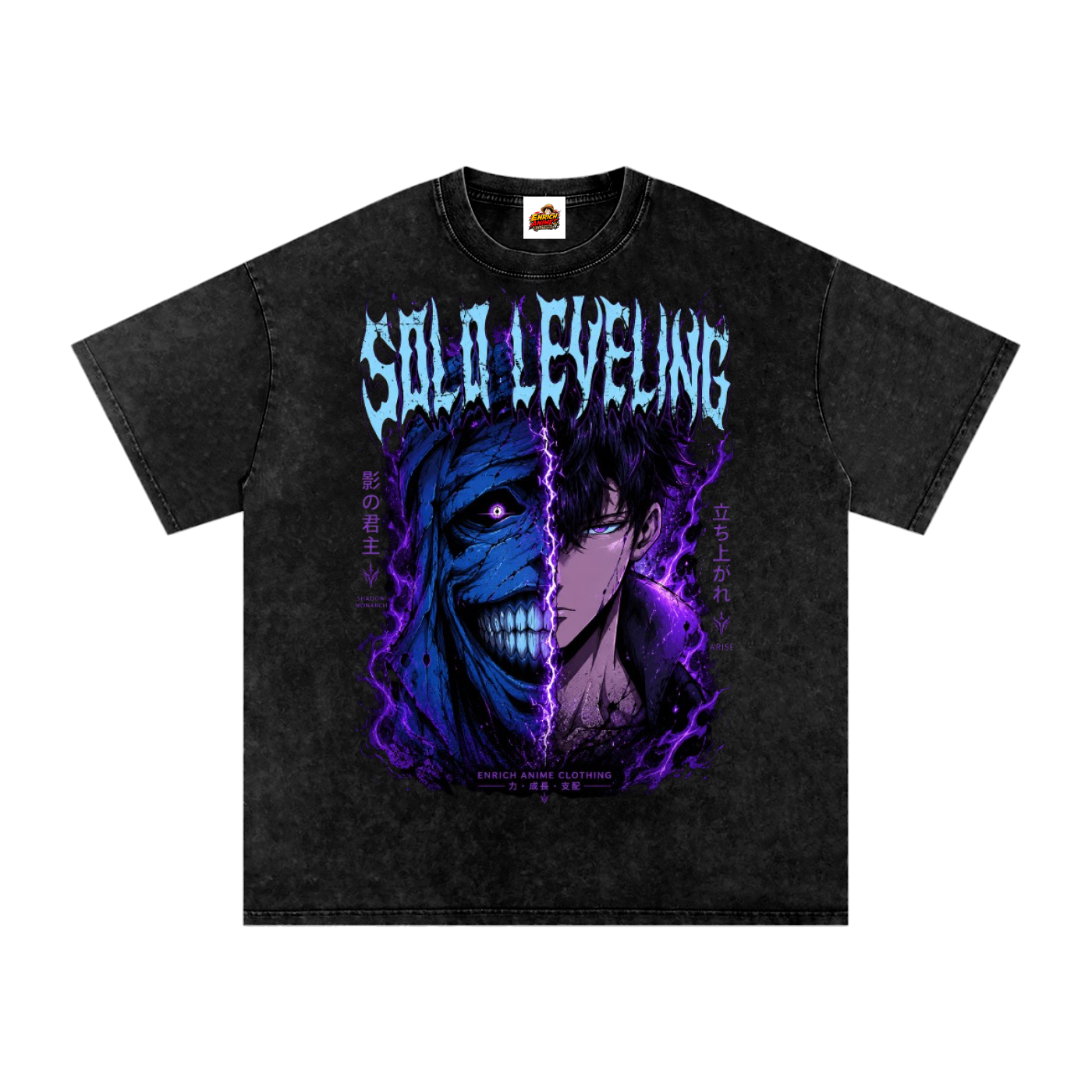SUNG JINWOO STATUE SOLO LEVELING OVERSIZED T SHIRT