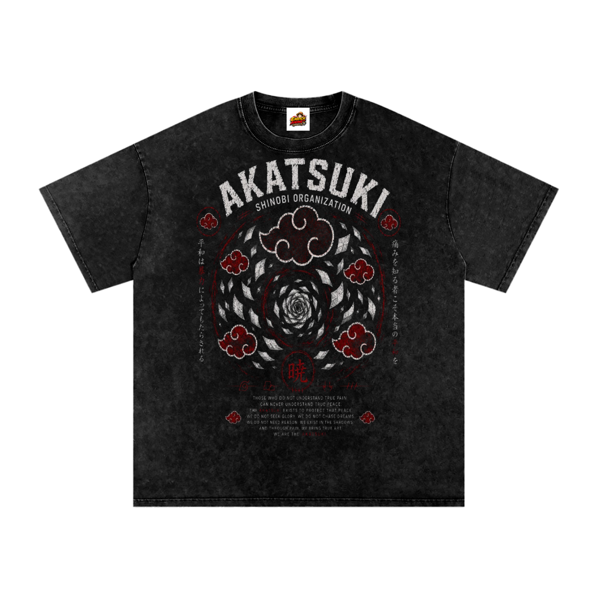KONAN AKATSUKI SHINOBI ORGANIZATION NARUTO OVERSIZED T SHIRT