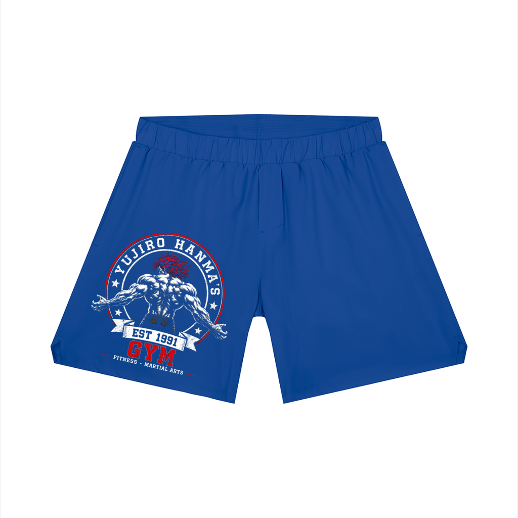 YUJIRO HAMNA BAKI GYM SHORTS