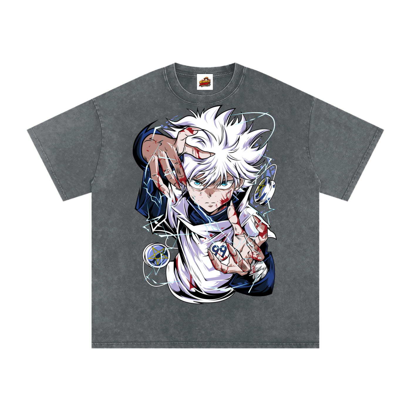 KILLUA ZOLDYCK HUNTER x HUNTER OVERSIZED T SHIRT
