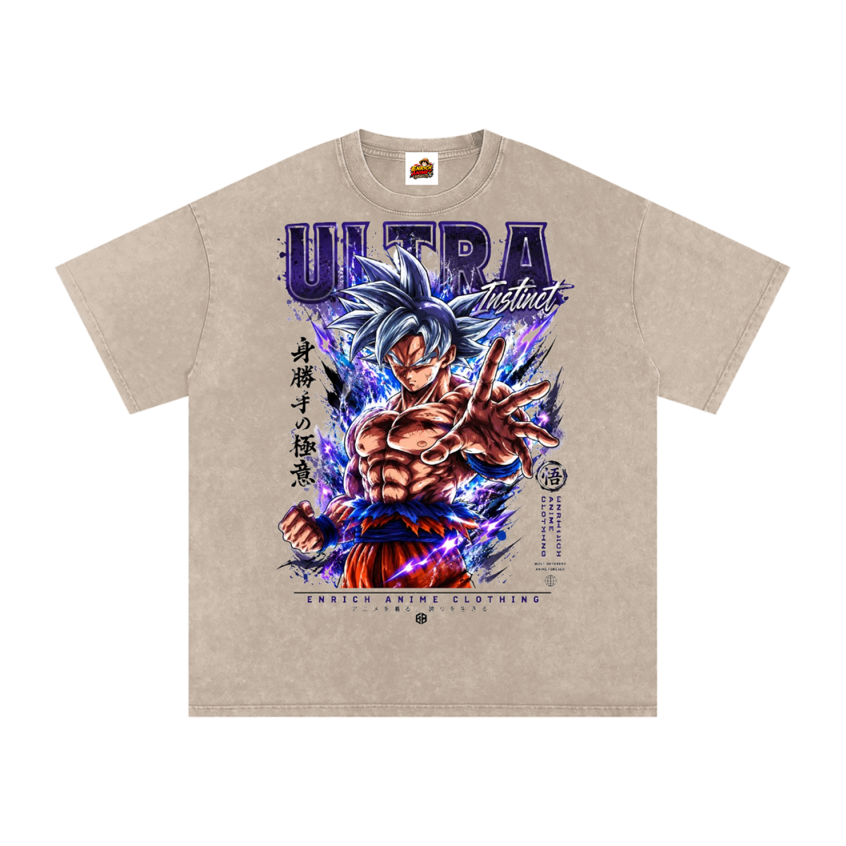 ULTRA INSTINCT GOKU DRAGONBALL Z OVERSIZED T SHIRT