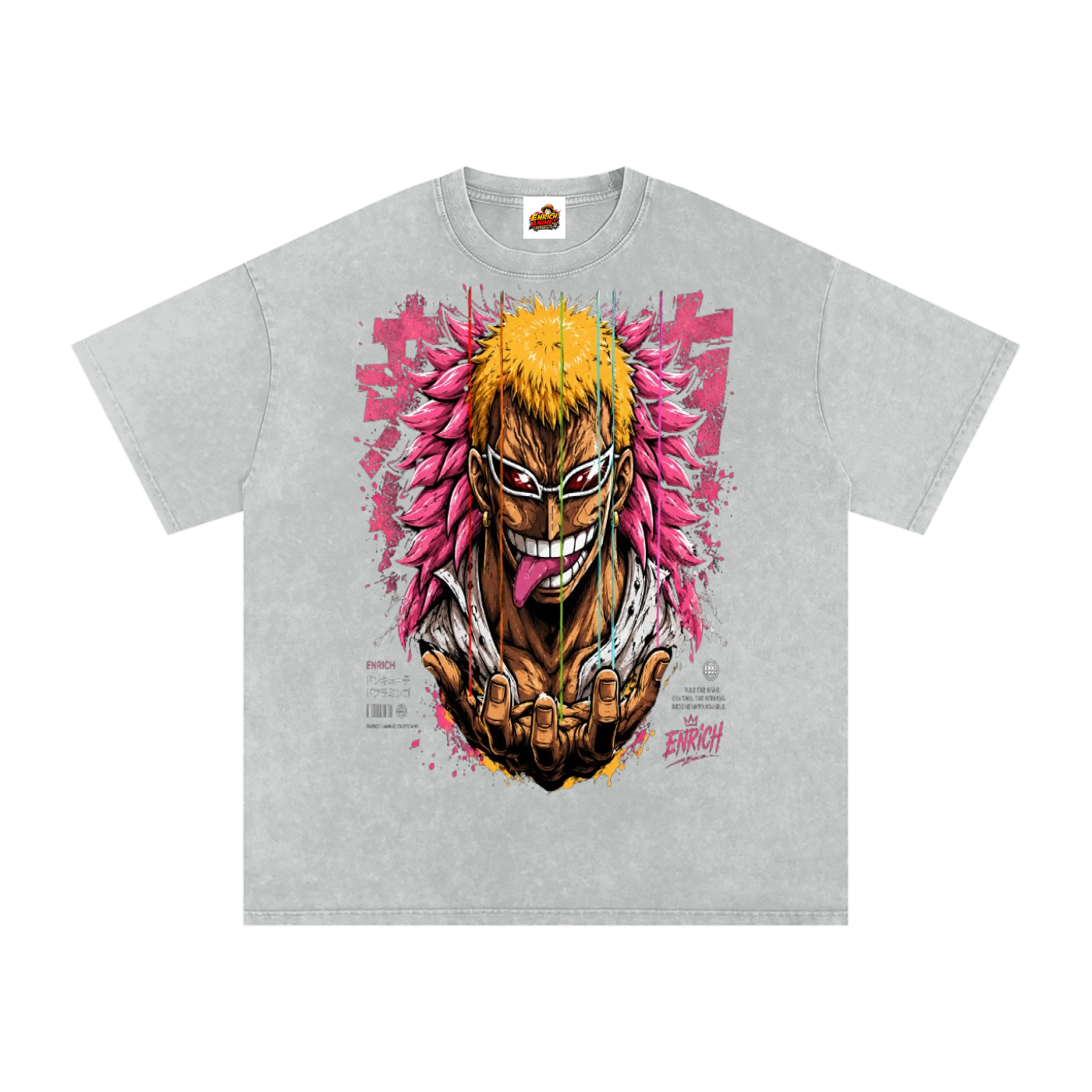 DONQUIXOTE DOFLAMINGO ONE PIECE OVERSIZED T SHIRT