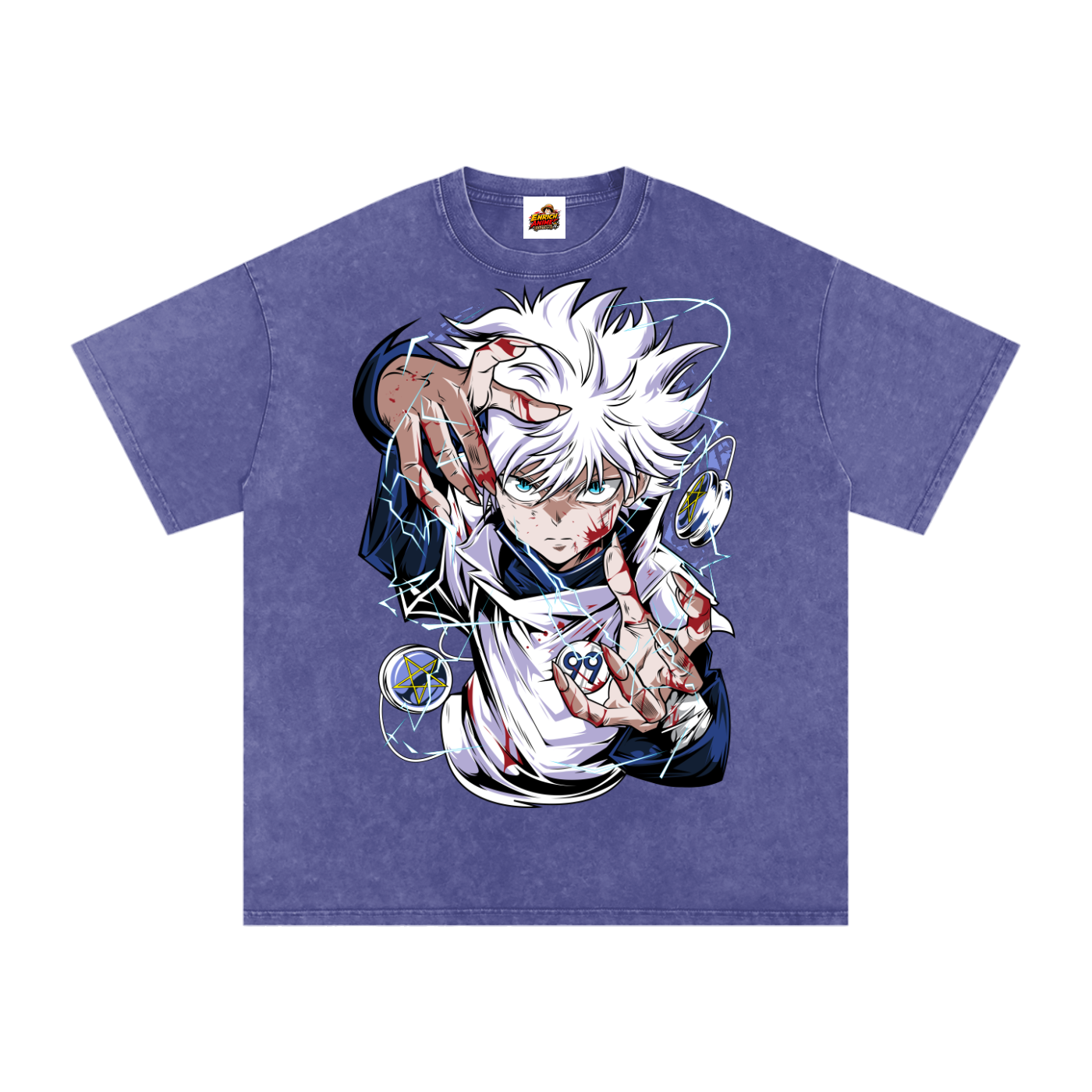 KILLUA ZOLDYCK HUNTER x HUNTER OVERSIZED T SHIRT
