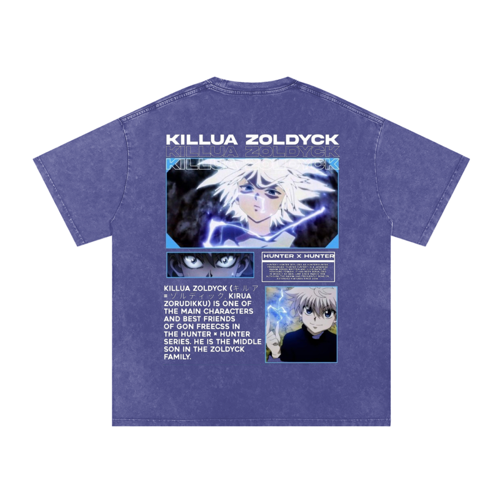 KILLUA ZOLDYCK HUNTER x HUNTER OVERSIZED T SHIRT