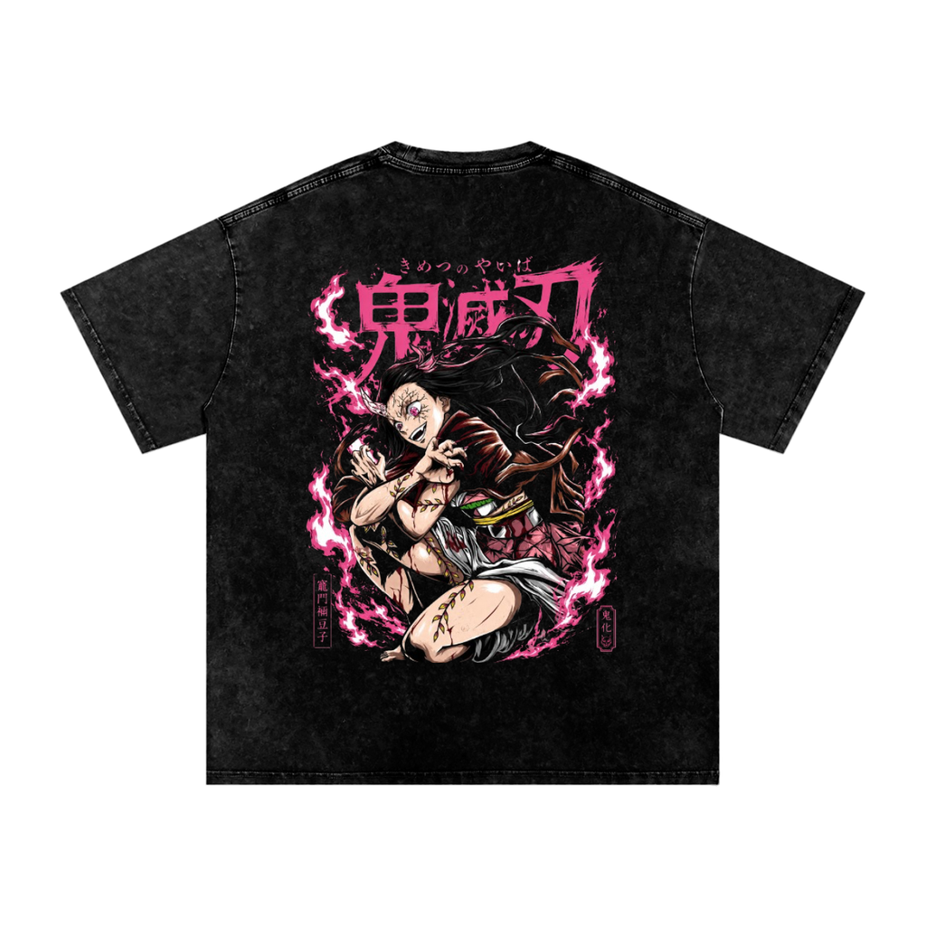DEMON NEZUKO KAMADO DEMON SLAYER OVERSIZED T SHIRT