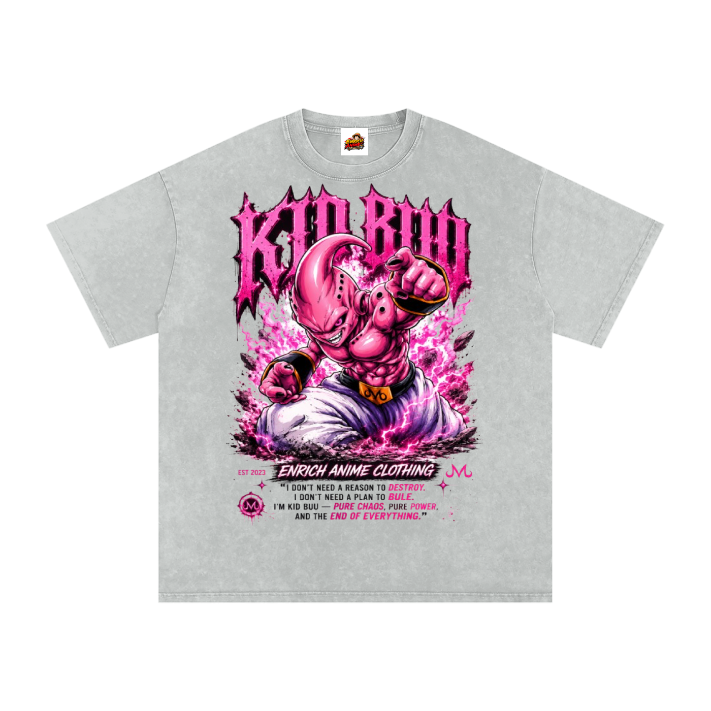 KID BUU DRAGONBALL Z OVERSIZED T SHIRT