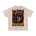 LOKI WANTED POSTER ONE PIECE OVERSIZED T SHIRT