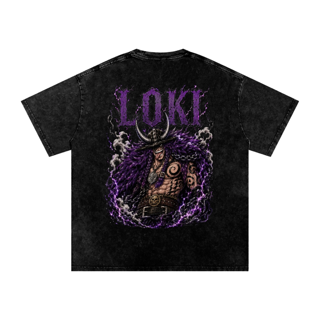 LOKI WANTED POSTER ONE PIECE OVERSIZED T SHIRT