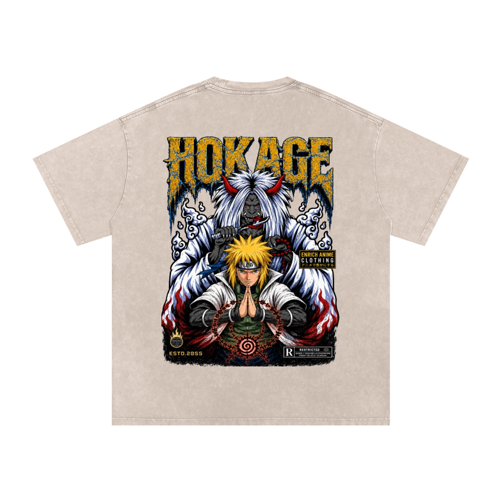 MINATO NAIMKAZE 4TH HOKAGE NARUTO OVERSIZED T SHIRT