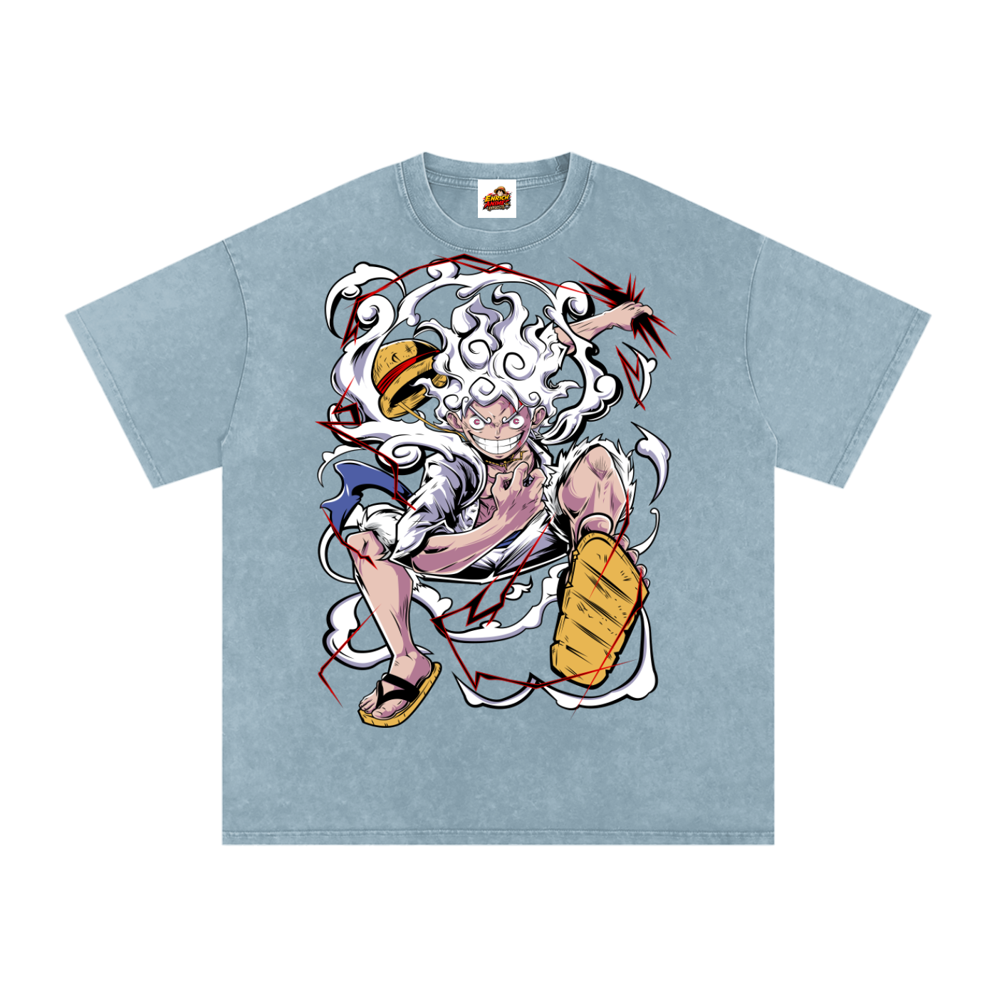 GEAR 5 MONKEY D. LUFFY ONE PIECE OVERSIZED T SHIRT