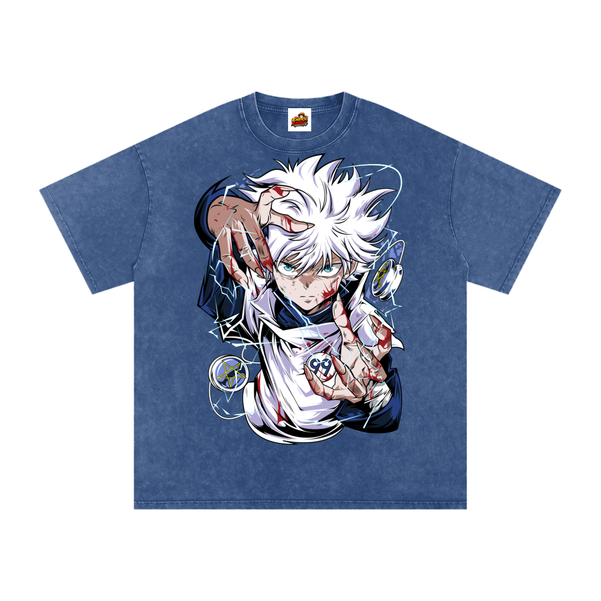 KILLUA ZOLDYCK HUNTER x HUNTER OVERSIZED T SHIRT
