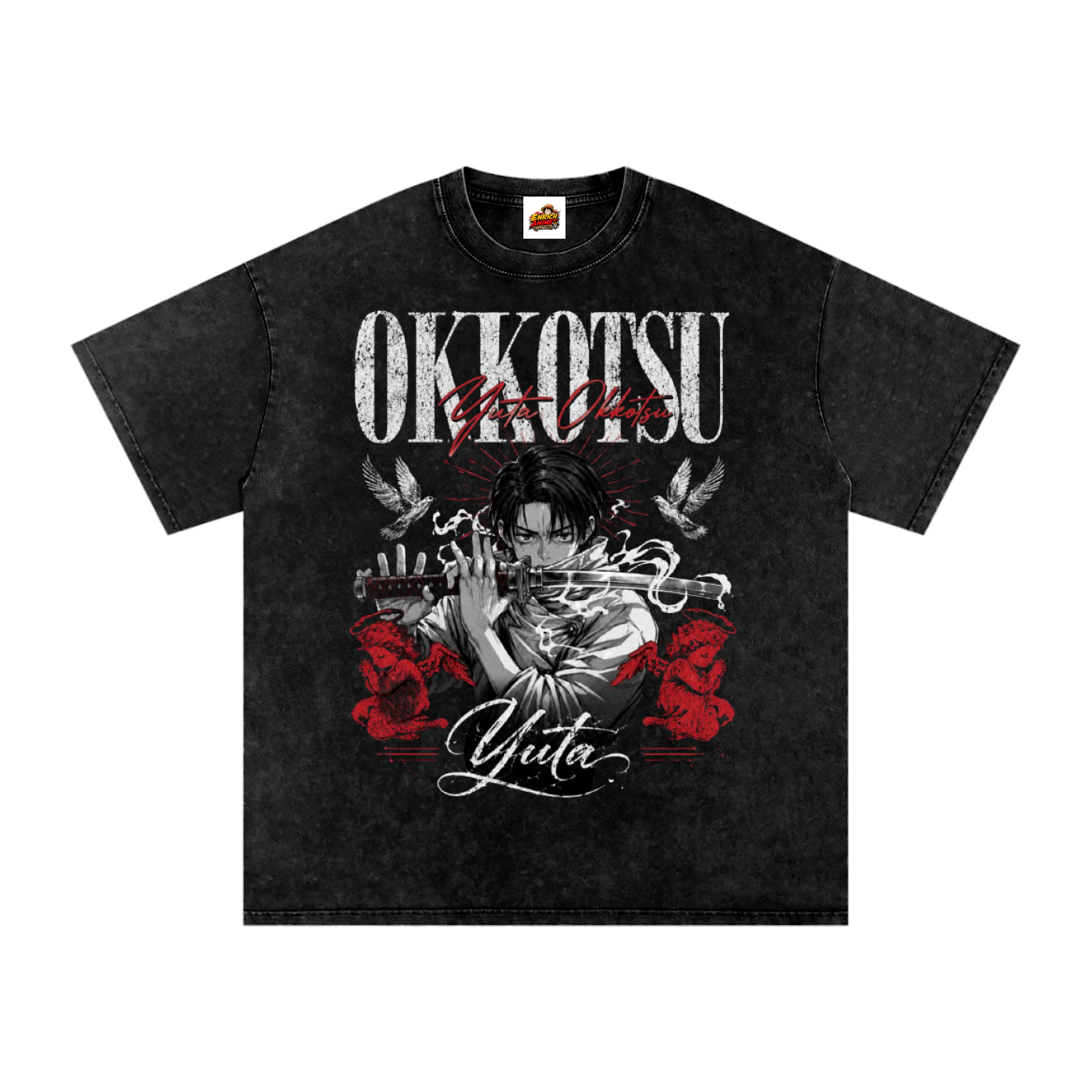 YUTA OKKOTSU JJK OVERSIZED T SHIRT