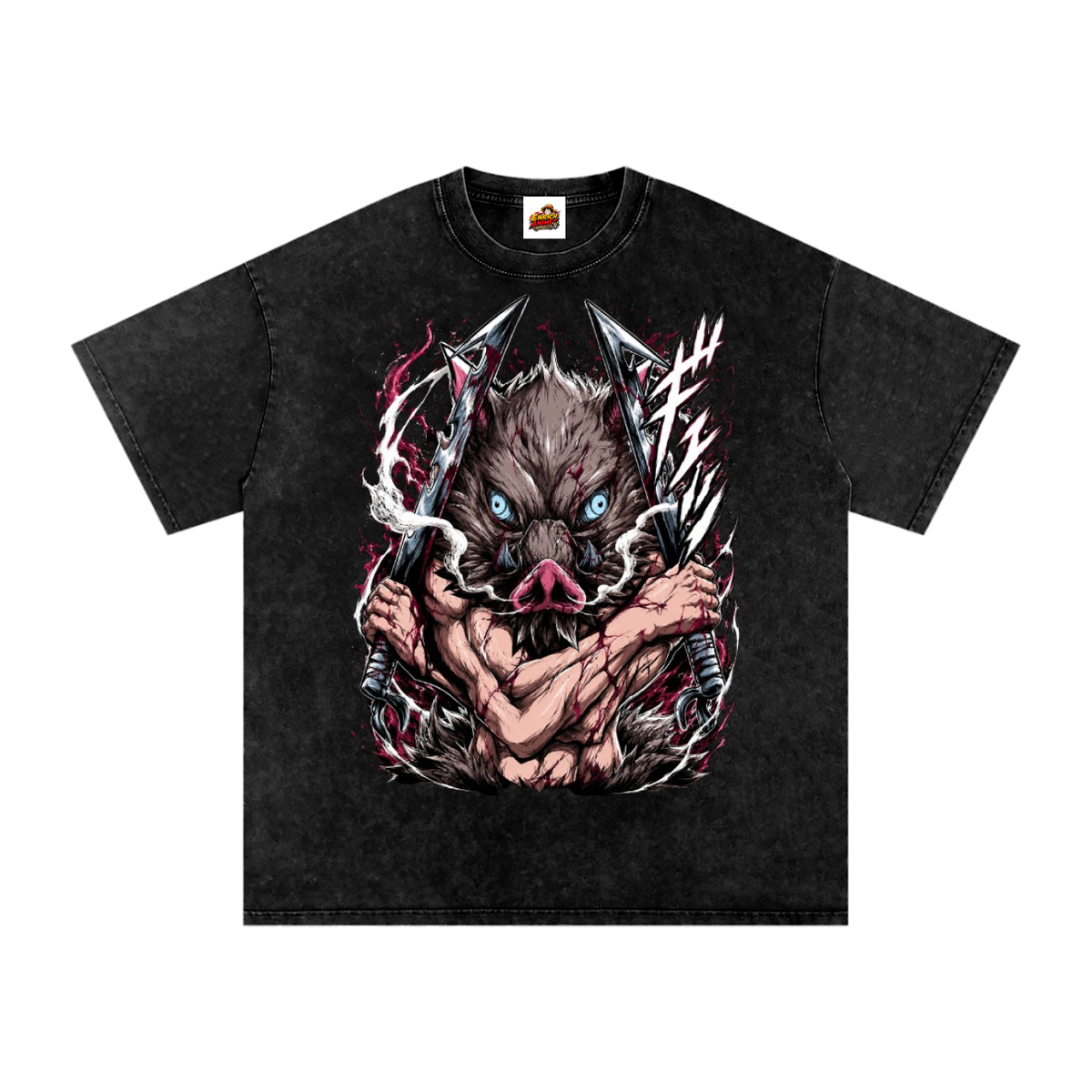 INOSUKE HASHIBURA BEAST HASHIRA DEMON SLAYER OVERSIZED T SHIRT