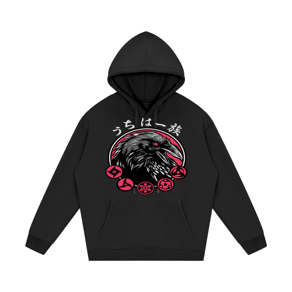 UCHIHA CLAN CROW NARUTO UNISEX HOODIE