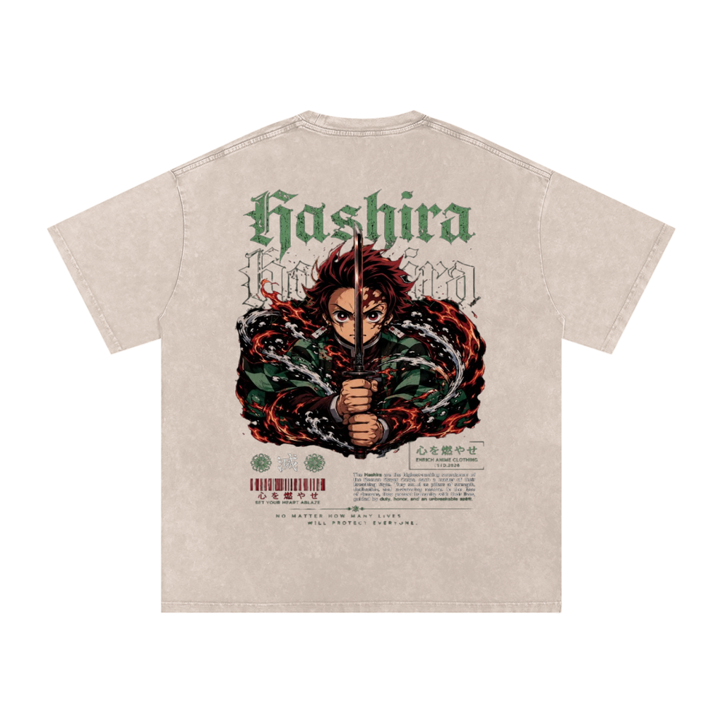 TANJIRO KAMADO DEMON SLAYER OVERSIZED T SHIRT
