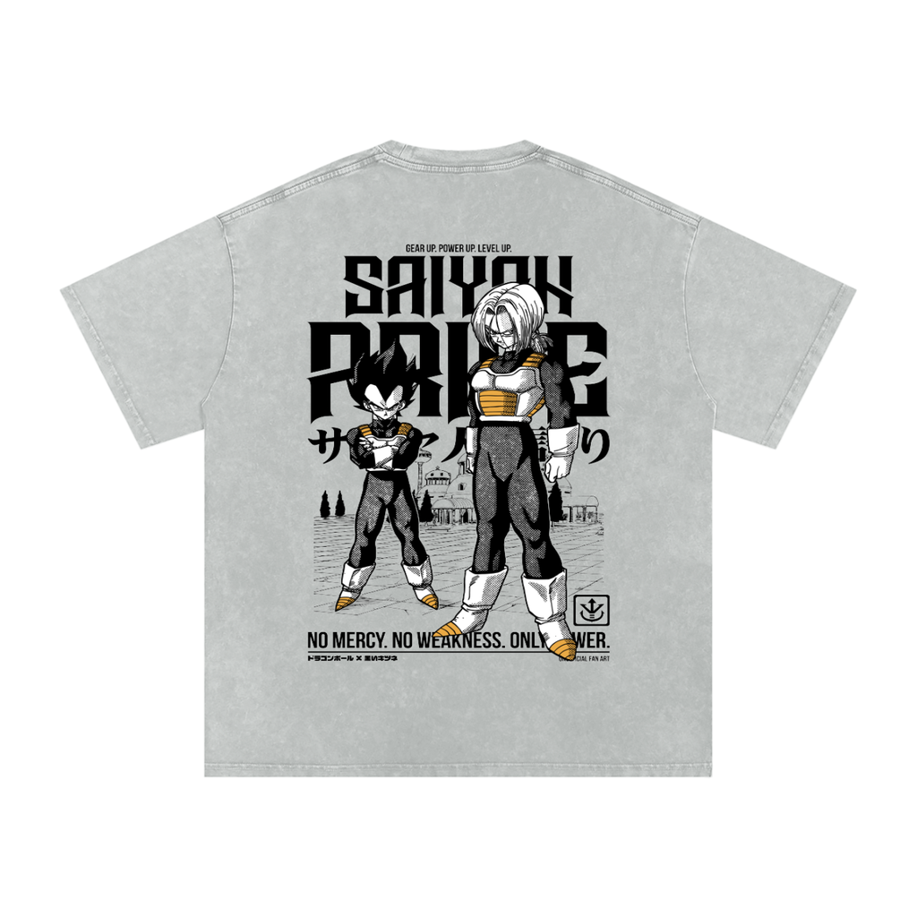 SAIYAN PRIDE DRAGONBALL Z OVERSIZED T SHIRT